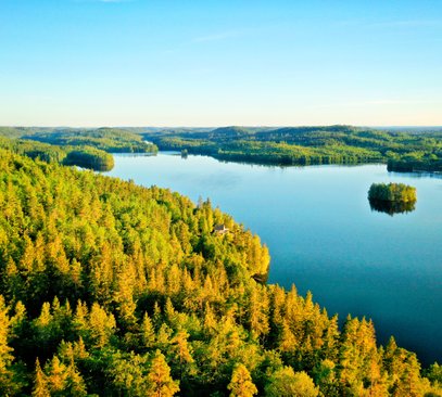 Utsikt sjö i Dalsland